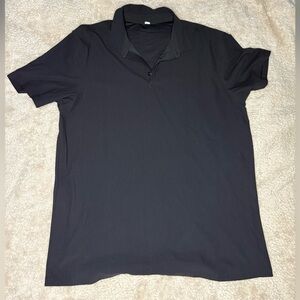 lululemon athletica black Polo Shirt